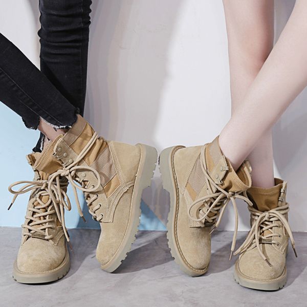 

prova perfetto new spring autum winter loves shoes faux suede leather women ankle boots lace-up snow shoes work plus size 34-44, Black