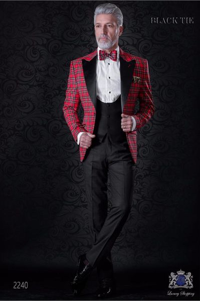 

2020 мужские костюмы red plaid coat groom свадебные костюмы вскользь tuxedo пром blazer костюм homme slim fit terno 3pieces мужчина для, White;black