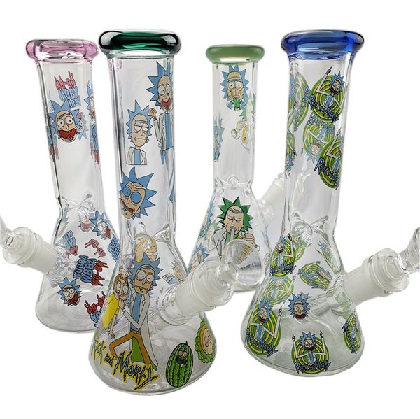 

Sestshop новый 8 дюймов стекла бонг бонги стакан воды труб нефтяных вышек водопроводные трубы стекло bubbler