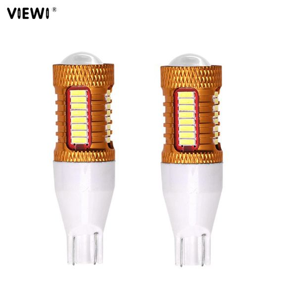 

2pcs tiggo w16w canbus t15 led bulbs reverse light 4014 smd cob car external backup rear lamp 12v 24v auto