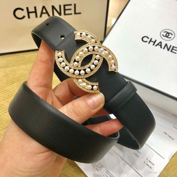 

selling big large buckle genuine leather belt designers belts men women new mens womens belt as gift no boxes-fgd, Black;brown