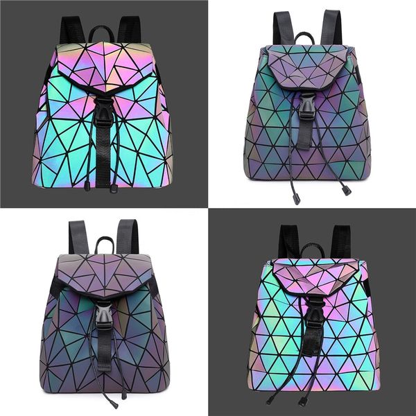 

2020 designer backpack fashion women bags pu luminous designer fashion handbag shopping hand bag3485# #788