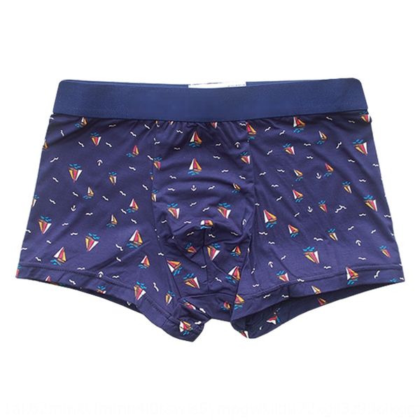 

men's personalized elastic cotton life year four-legged boxer elastic cotton underwear under underpants pants tide ln171, Black;white