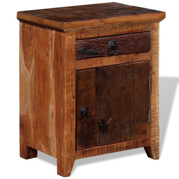 

nightstand solid acacia sleeper wood bedroom furniture