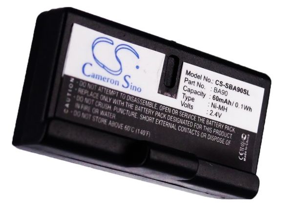

cameron sino 60mah battery ba90 for sennheiser a100a,audioport a1,h100,h200,hde1030,hdi1029,hdi91,hdi92,hdi92p,ri100,s180,set100