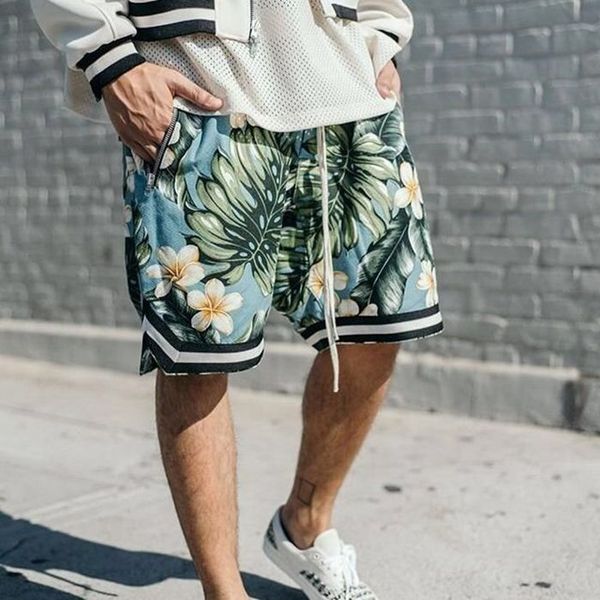 

fog mens designer shorts fear of god justin bieber same paragraph basketball shorts hawaii sandy beach pants leisure time beach shorts, White;black