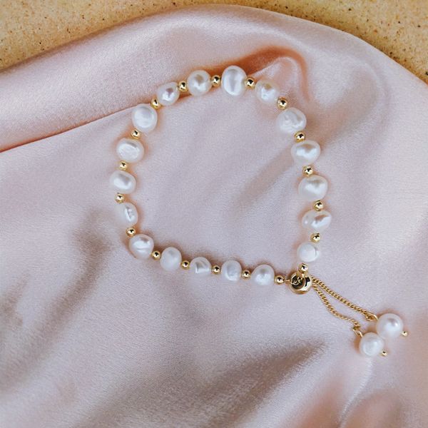 

fresh water pearl bracelet high fashion simple joker bracelet new, Black