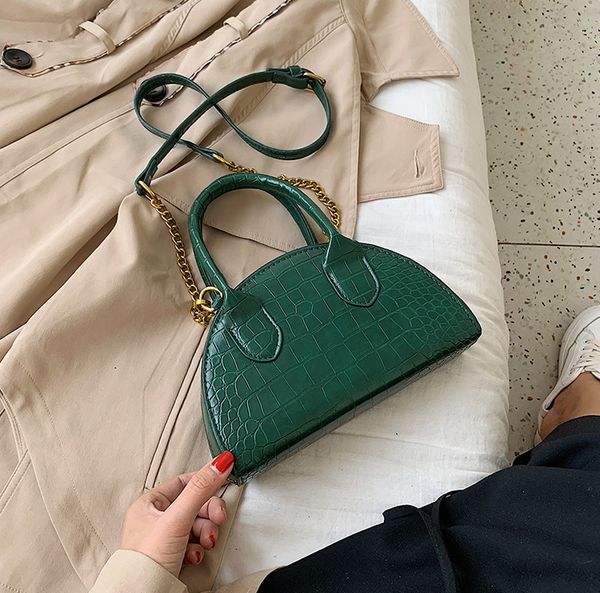 

luxury handbags purses lady designer fashion women bag crocodile skin women shoulder bag fashion shell mini handbag lady cow#