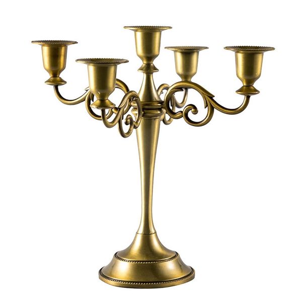 

3/5-arms metal pillar candlestick wedding candle holder home decoration candelabra christmas candle holder 1pcs