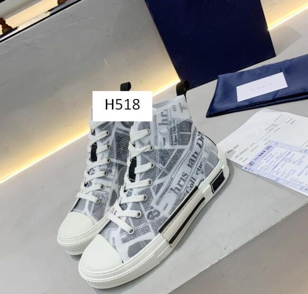 

flowers technical canvas b23 b24 high sneakers in oblique mens b23 women fashion sneakers size 39, Black