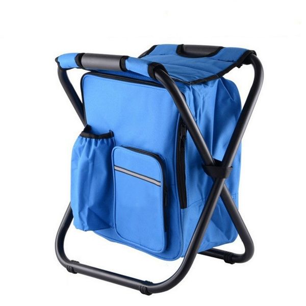 

camp furniture outdoor folding camping fishing chair stool portable backpack cooler insulated picnic bag hiking seat table bags