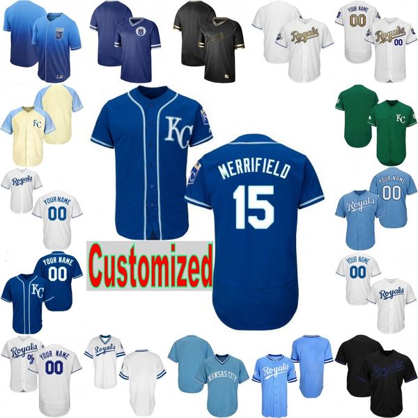 

Men royal whit merrifield alvador perez alex gordon adalberto monde i hunter dozier hamilton george brett bo jack on ba eball jer ey 5xl