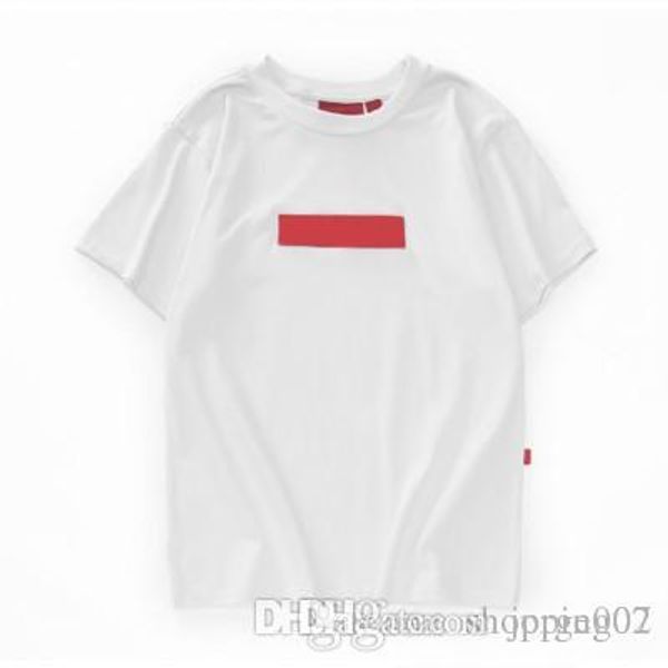 

19ss summer men's short-sleeved t-shirt korean version of the round neck striped half-sleeved loose solid color bottoming clothes tide, White;black