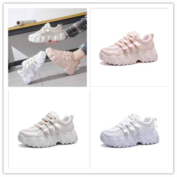

2020 spring new wild women's shoes harajuku ins korean casual sports women's shoes, Black