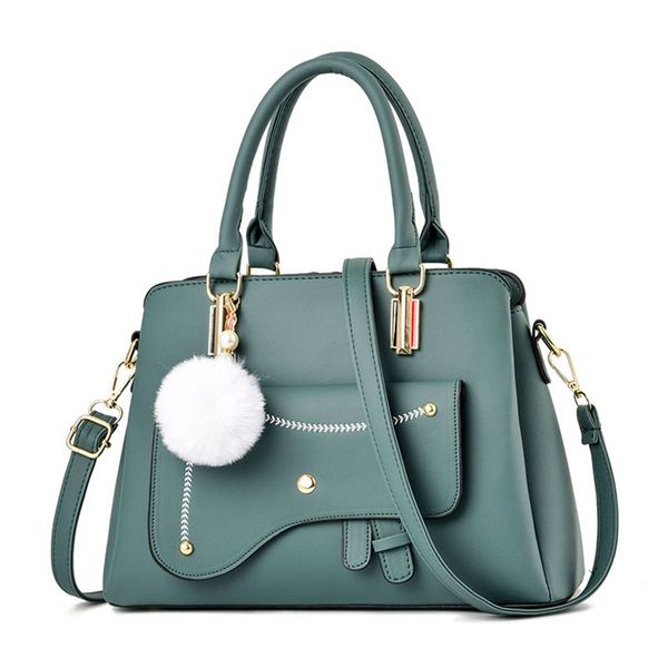 

large capacity shoulder bag masculino 2020 women's solid color handbags large capacity leather shoulder bag tote bag