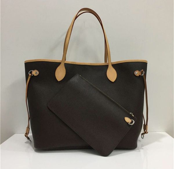 

women leather handbags female mother package bag hand mother bill of lading shoulder bag women bag+small bag n51106 m40157