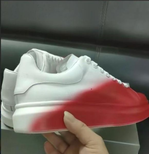 

new fashion men luxury designer shoes for women with genuine leather gold red blue stripes ace sneakers s04, Black