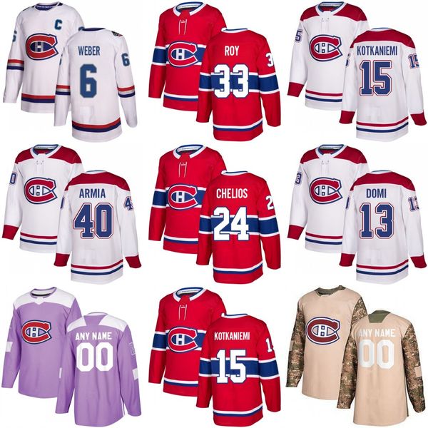 

24 Chris Chelios Montreal Canadiens Guy Lafleur Patrick Roy Joel Armia Max Domi Shea Weber Jesperi Kotkaniemi Drouin Tomas Tatar Jerseys