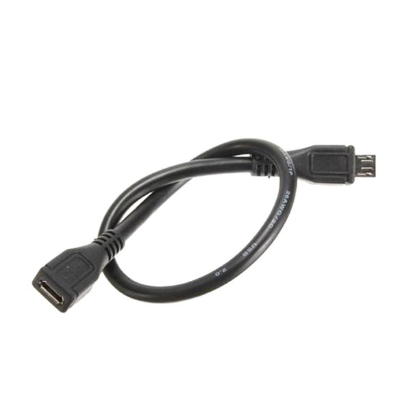 

25 см (9,84 дюйма) micro usb мужской к micro b женский кабель micro usb удлинитель адаптер шнур