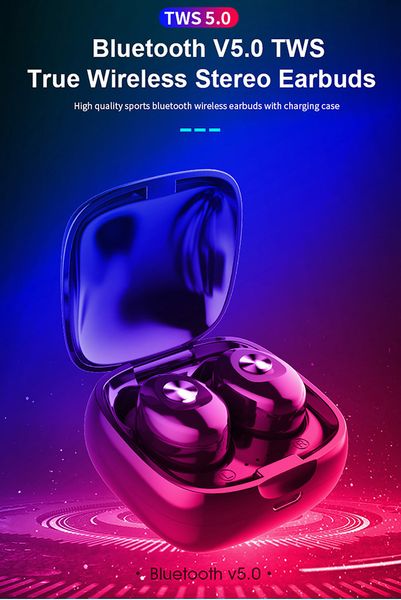 

xg12 tws in-ear hifi bluetooth earphones stereo wireless bluetooth 5.0 mini earphone handin ear headphones music headset for ios androi