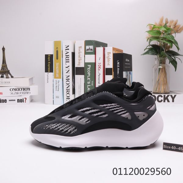 

azael 700 v3 обуви утилиты black светится в темноте kanye west мужчины женщин дизайнер кроссовки размер 36-46