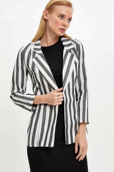 

defacto woman blazer-m4058az19au, Black;brown