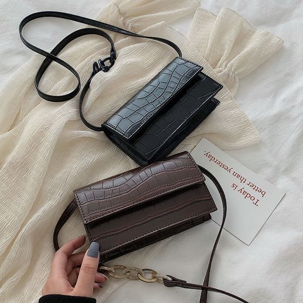 

fashion stone pattern crossbody bags for women 2019 small pu leather purses and handbags designer ladies shoulder messenger bags