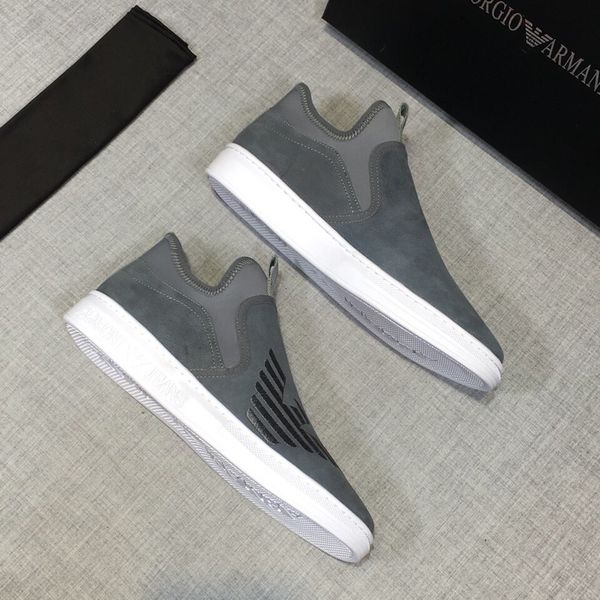 

new style high-end luxury men's casual sports hiking shoes fashion design brand platform high-men's shoes classic vintage color