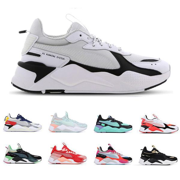 

men women rs-x reinvention running system white black blue red yellow dad shoes athletic fashion sneakers jogging sports shoes