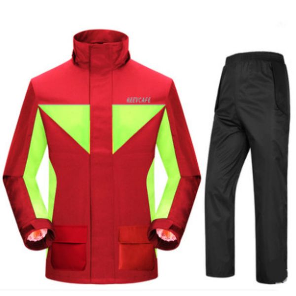 

желй пла дождевик водонепѬониаемй обий мооикл женкие дожд пало водо, Red;brown