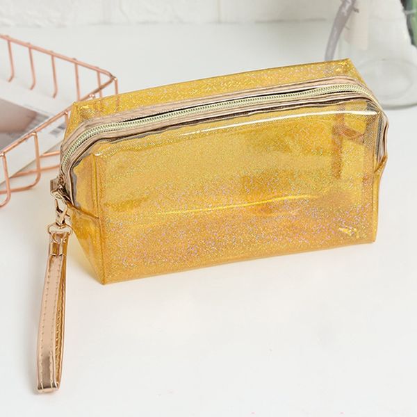 

2020 makeup bag waterproof storage bag transparent cosmetic organizer portable make up organizer toiletry beauty wash kit