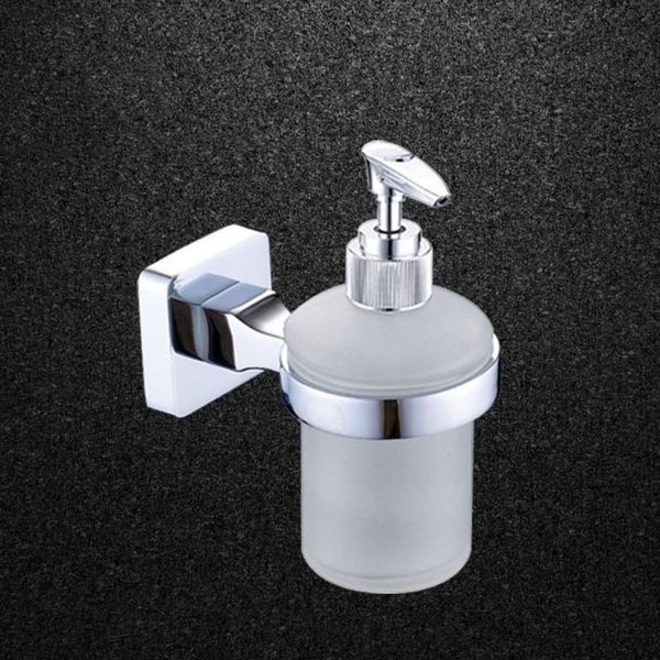 

bathroom liquid soap dispenser wall mounted 304 stainless steel brush bickel finished shampoo soap holder cd