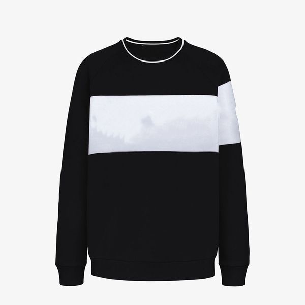 

fashion hoodies men pullover hoodie long sleeve caasual sweatshirt letter embroidery autumn winter mens clothing2, Black