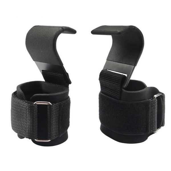 

1 pair pull back power hook fitness hard pull pull-up bracers 2 men women increase the amount of training increase grip rubber