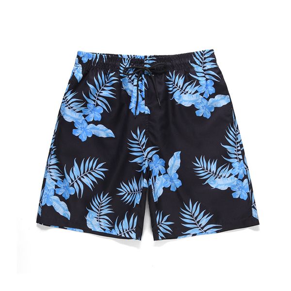 

new mens beach shorts quick-drying swimming board short summer men's hawaii style casual slim fit colorful printed shorts pants, White;black