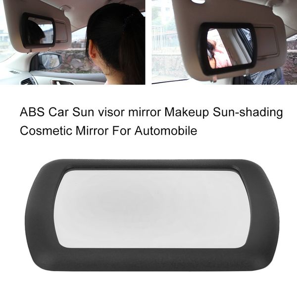 

new abs car sun visor mirror makeup sun-shading cosmetic mirror for automobile make up excellent