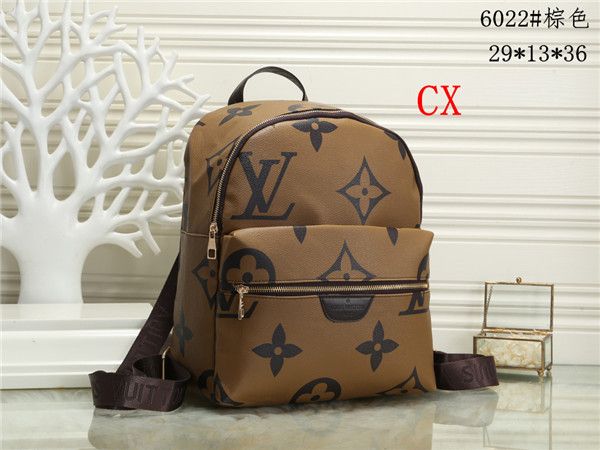 

2019 light luxurys zip letters female pu backpack multicolor ing