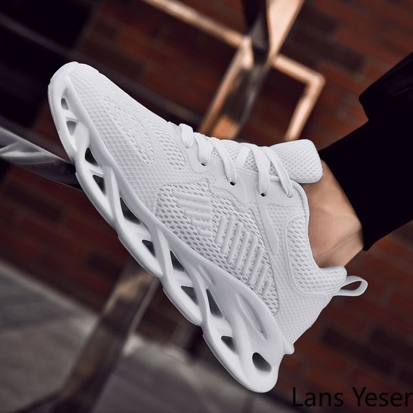 

breathable men's running shoes 2020 sport shoes mesh athletic footwear men's sneakers large size 46 male chaussure homme