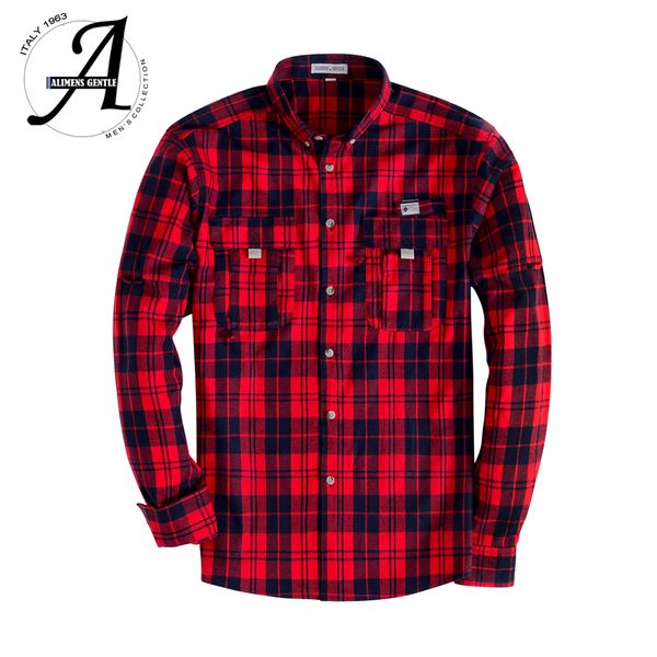 

100% cotton flannel plaid shirt men casual long sleeve fashion male shirt chemise homme camisa social masculina, White;black