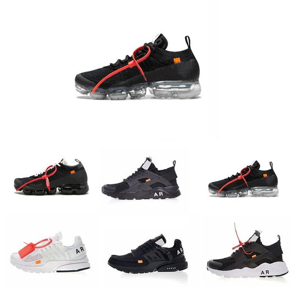 

2019 дизайнеры ultra br forces tp qs parra черный белый presto женщины мужчины кроссовки maxes 1 huarache off breathable trainer кроссовки