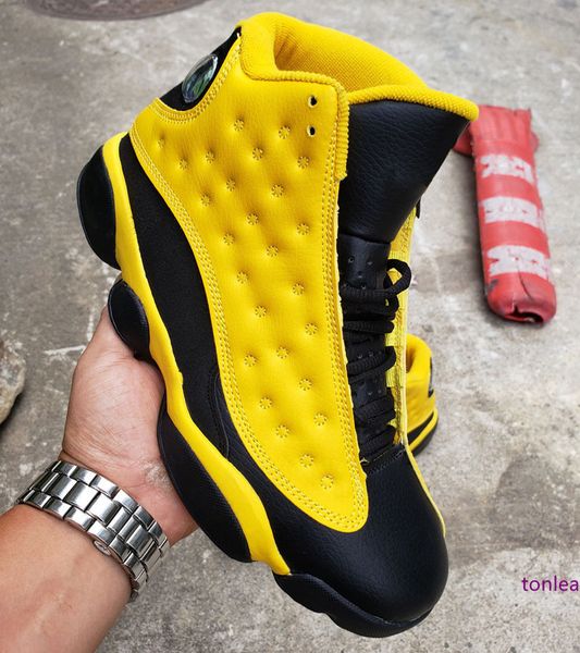 

mens 4 9 11 12 13 basketball shoes bumblebee yellow black trophy room international designer 9s 11s 12s 13s men sports sneakers