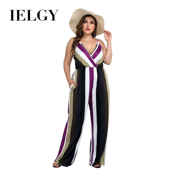

ielgy sale women's sling stripe thin skinny jumpsuit casual pants rompers womens jumpsuit, Black;white
