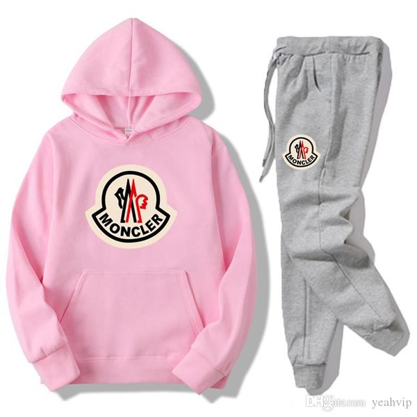 

fashion x0 moncler tracksuit men luxury sweat suits autumn brand mens jogger suits jacket pants sets sporting women suit hip hop sets mn, Gray