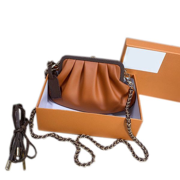 

shoulder bag handbag high-end design luxury wallet, dumpling shape, two-sided two-color series, two models, two shoulder straps