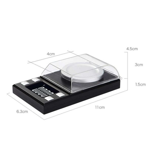

50g / 0.001g lcd цифровые ювелирные весы lab вес high precision scale лекарственное использование портативный мини электронные весы другие и