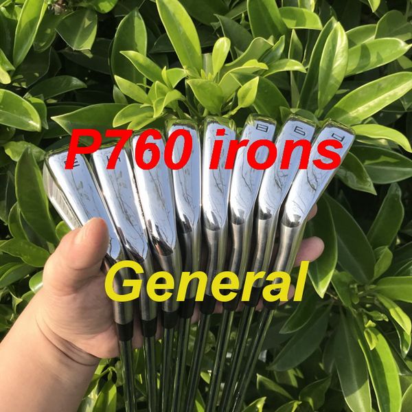 

2019 new golf irons general p760 irons ( 3 4 5 6 7 8 9 p ) with kbs tour 90 stiff steel shaft 8pcs golf clubs