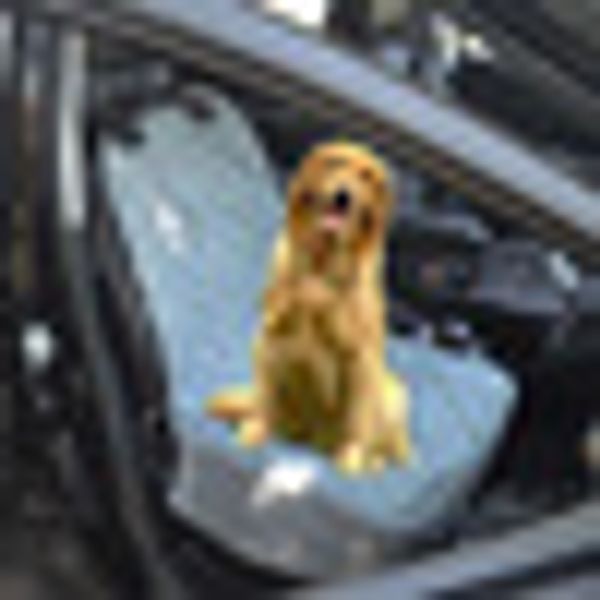 

soft pet car front single seat cover bucket seat cover dog cushion pad 1pcs new