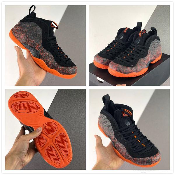 

2020 new arrival foam one pro penny hardaway spray foam kids mens basketball shoes for black orange sports sneakers fashion trainers