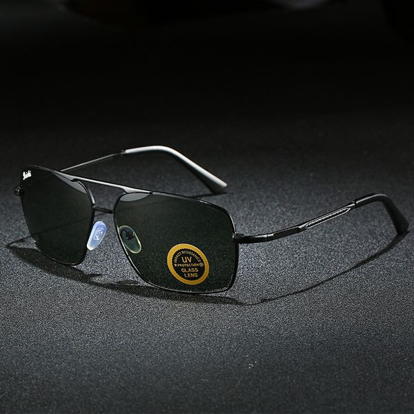 

vazrobe glass sunglasses men oversized rectangle sun glasses for man anti scratch driving sunglass anti reflection uv400, White;black