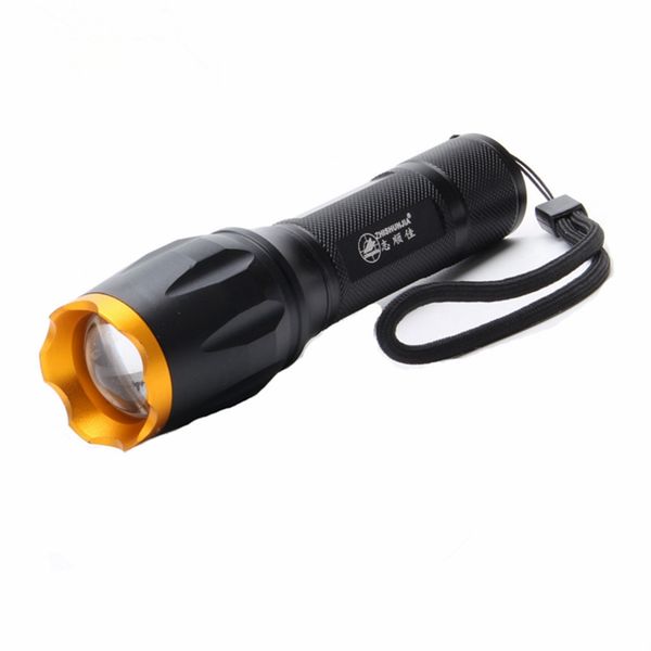 

zhishunjia 103 cree xml-t6 900lm 5-mode led белый зум-фонарик - черный
